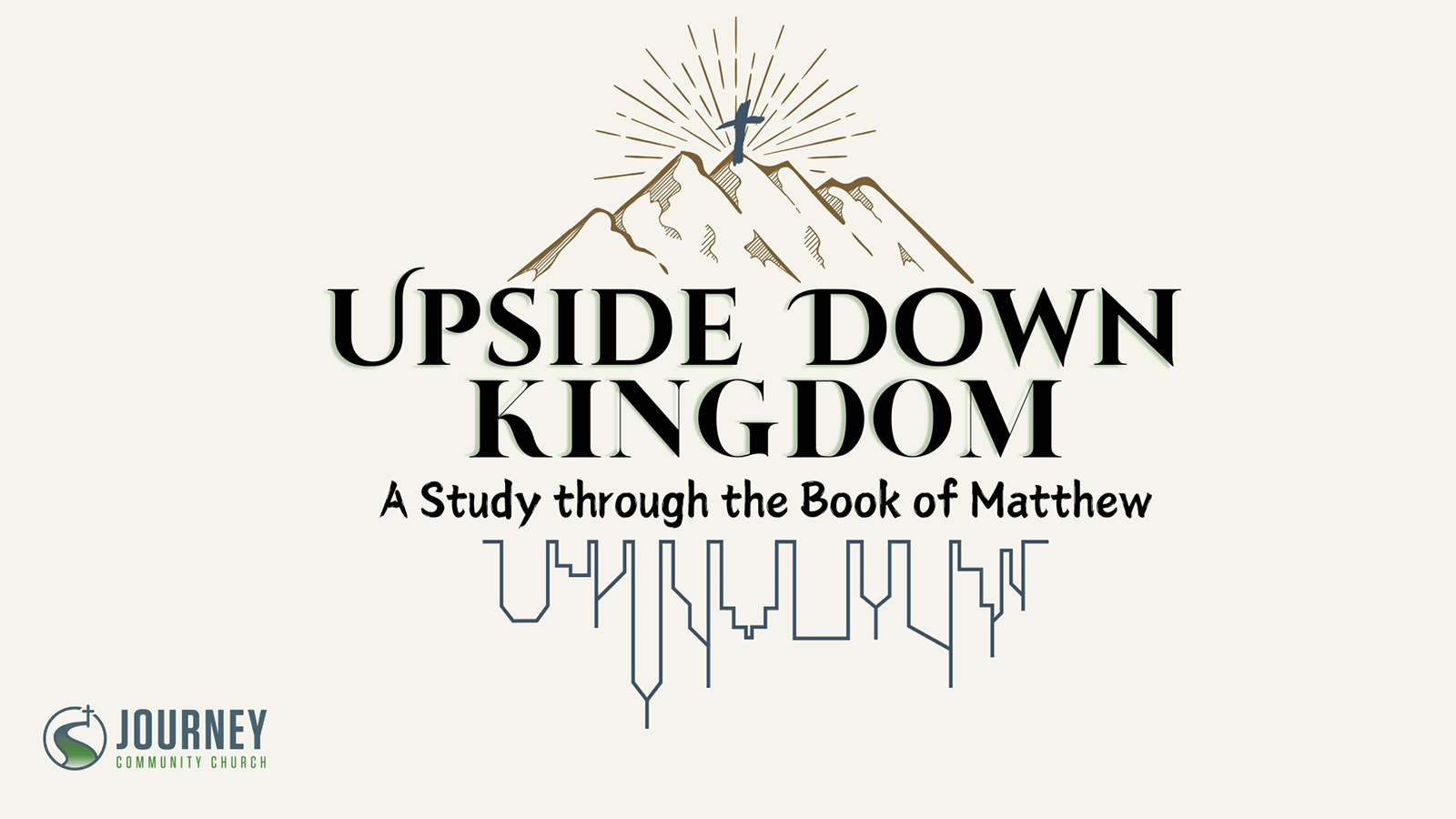 Upside Down Matthew Sermon Series Journey Community Church in De Pere, WI